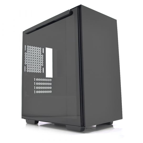 
					Корпус DeepCool 110Limiteb - 0.5mm ABS+SPCC+загартоване скло, ITX, 2x3.0 USB+Audio, Video card≤320mm, (400x225x431mm), без БП, Black