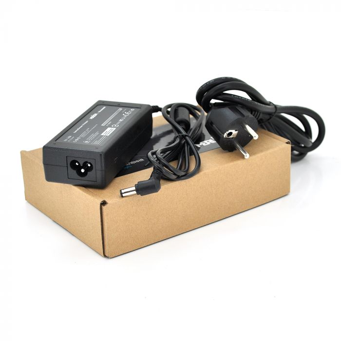 
					Блок живлення MERLION для ноутбукa LENOVO 19V 3.42A (65 Вт) штекер 5.5 * 2.5 мм, довжина 0,9 м + кабель живлення