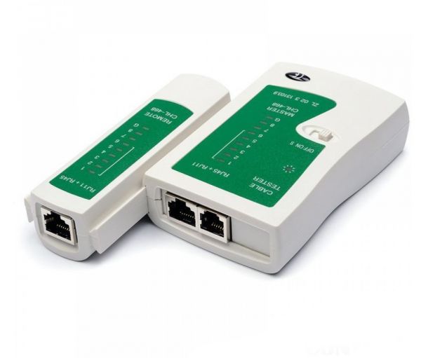 
					Кабельний тестер Merlion NS-468N RJ-45 (без батарейки в комплекті) Q100