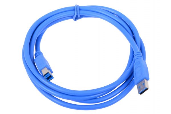 
					Кабель USB 3.0 AM / BM 1,8 м blue для периферії