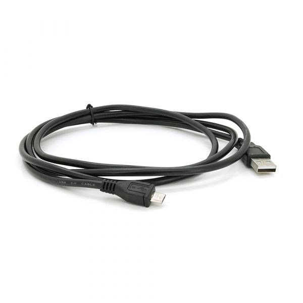 
					Кабель USB 2.0 (AM/Miсro 5 pin) 1,5м, черный, Пакет Q250