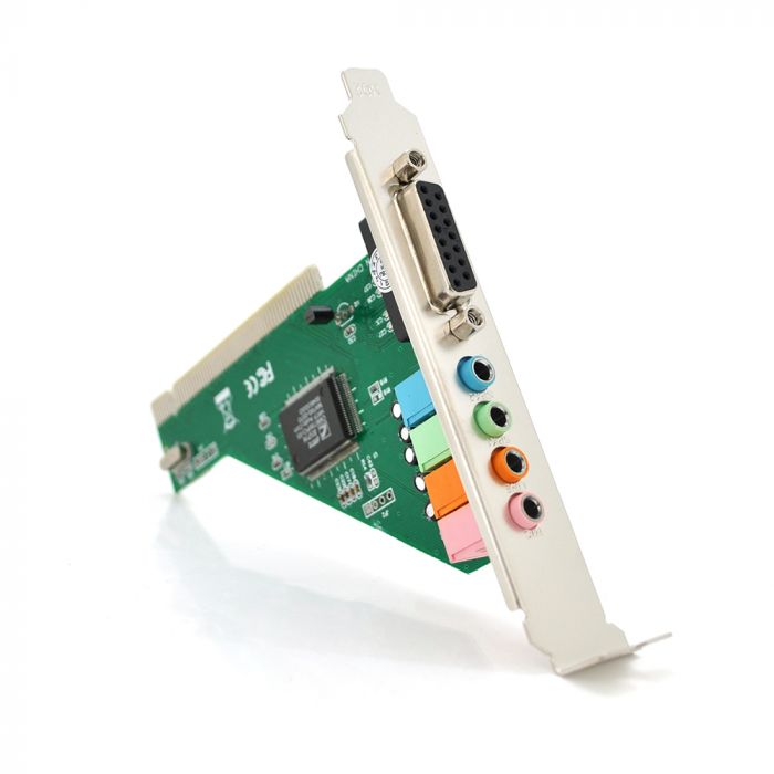 
					Звукова карта PCI - 4CH (c-media 8738), 3D 4.1, Windows 98 / Windows2000 / XP / NT win7 32/64, BOX