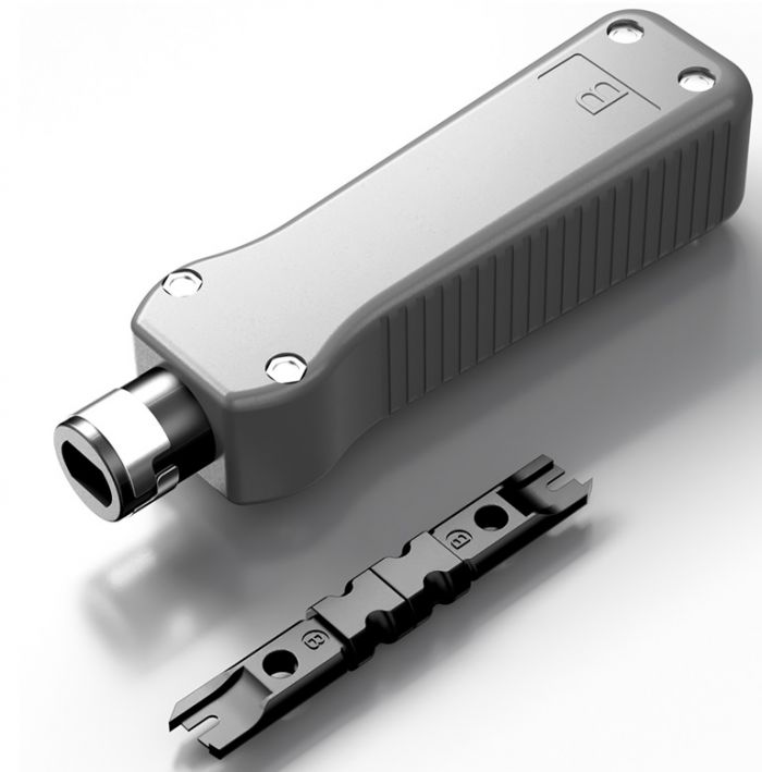 
					Инструмент HT-324 для заделки витой пары в кроссы, патч-панели, розетки, модули с контактами типа: 88/110 IDC, SLA