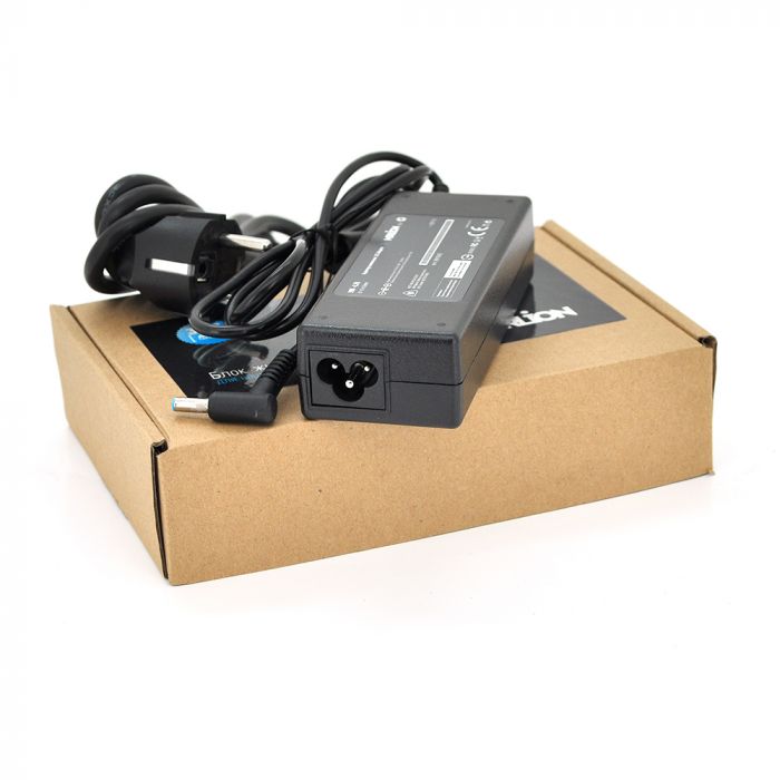 
					Блок живлення MERLION для ноутбукa HP 19V 4,74A (90 Вт), штекер 4.5* 3.0мм, довжина 0,9 м + кабель живлення