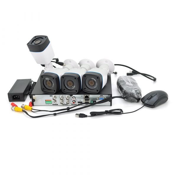 
					Комплект відеоспостереження BitVision-1-4 Outdoor 5МР
