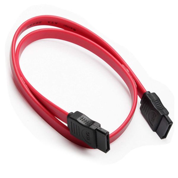 
					Кабель інтерфейсний SATA 0.40м, прямий без засувки, червоний
