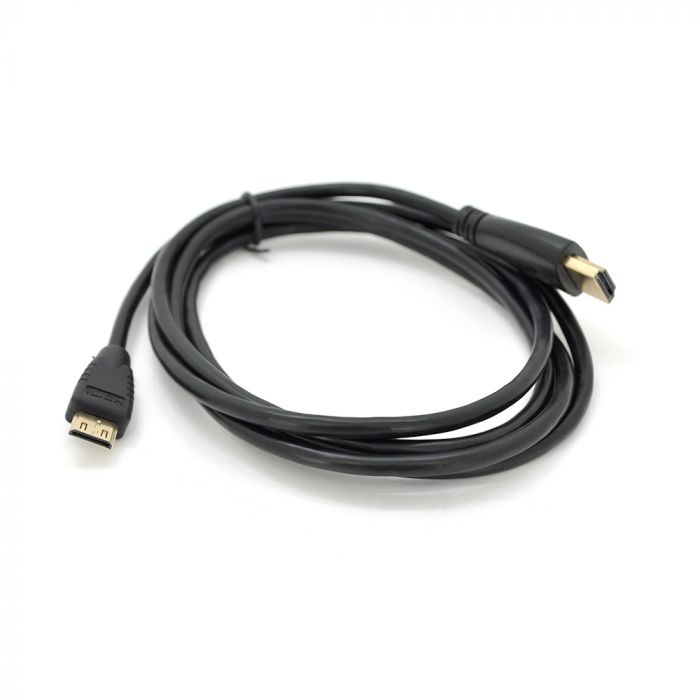 
					Кабель HDMI (тато) A-C mini (тато), 1.5m, чорний, Пакет, Q100