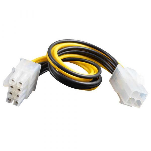 
					Кабель-перехідник для живлення процесора 4P -> 8P