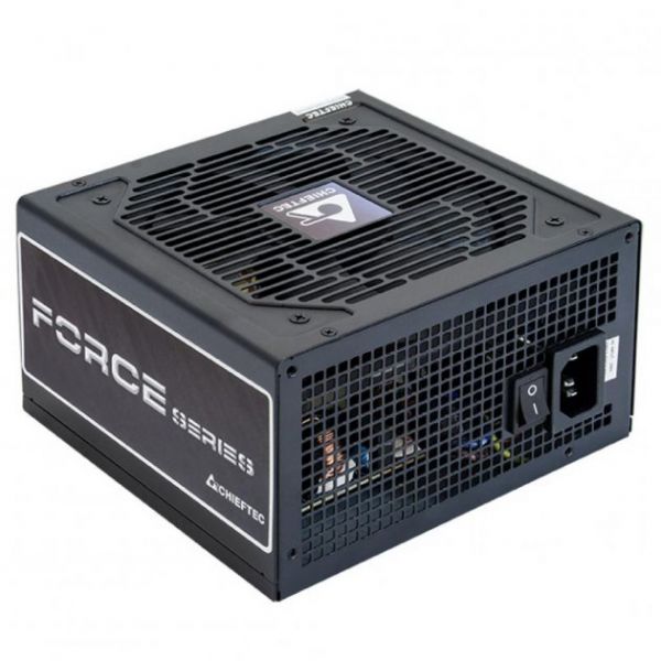 Блок живлення 650W Chieftec Force CPS-650S (12cm fan, a/PFC, 24+4+4, 2xPeripheral, 6xSATA, 2xPCIe)