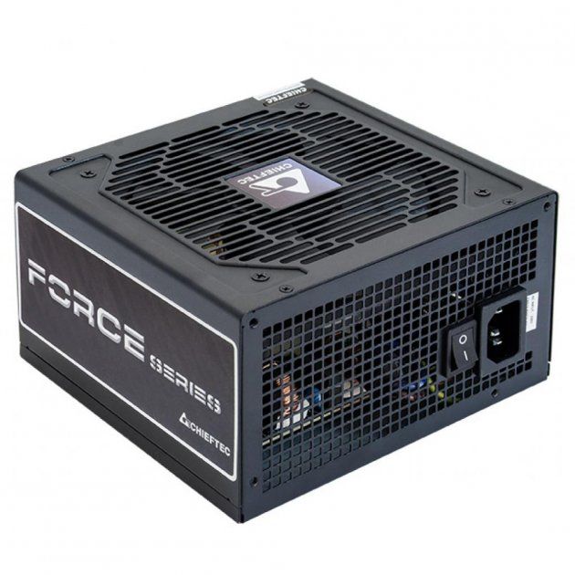 Блок живлення 650W Chieftec Force CPS-650S (12cm fan, a/PFC, 24+4+4, 2xPeripheral, 6xSATA, 2xPCIe)