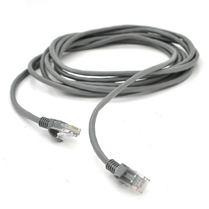 
					Патч-корд литий RITAR, CCA, UTP, RJ45, Cat.5e, 2m, сірий Q300