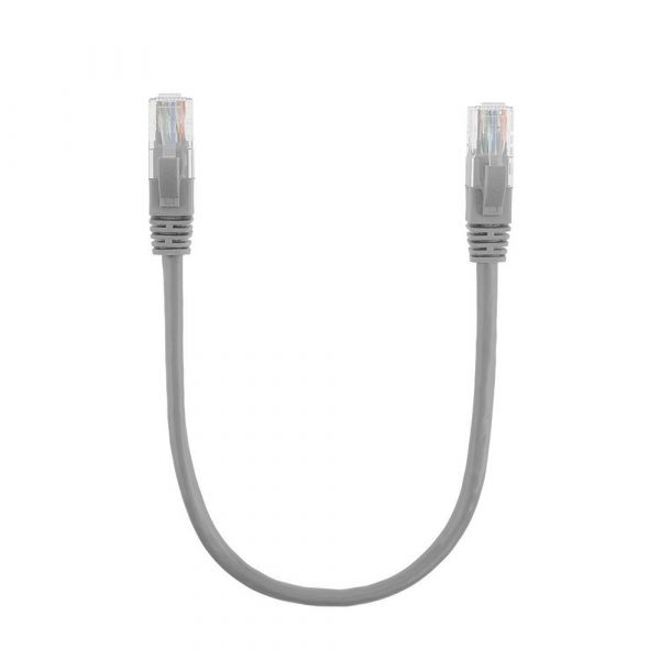 
					Патч-корд литий RITAR, UTP, RJ45, Cat.5e, 0,3m, сірий, Cu (мідь)