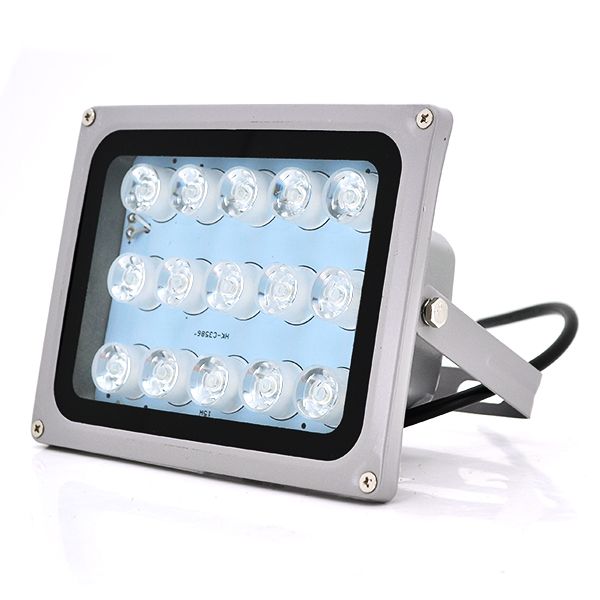 
					Прожектор спрямований з сутінковим датчиком YOSO 220V 15W, 15LED, IP66, кут огляду 60 °, дальність до 50м, 180 * 115 * 140мм, BOX