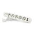 
					Мережевий фільтр F05U, 5 розеток EU + 3 USB, 1.5 м, перетин 3х0, 75мм, 2500W, White, Box