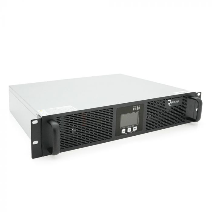 
					Інвертор з правильною синусоїдою ONLINE Ritar RT-6KL-LCD, RACK 6000VA (5400Вт), 192В, Струм макс. 5A, під зовнішній АКБ, (482*600*130)
