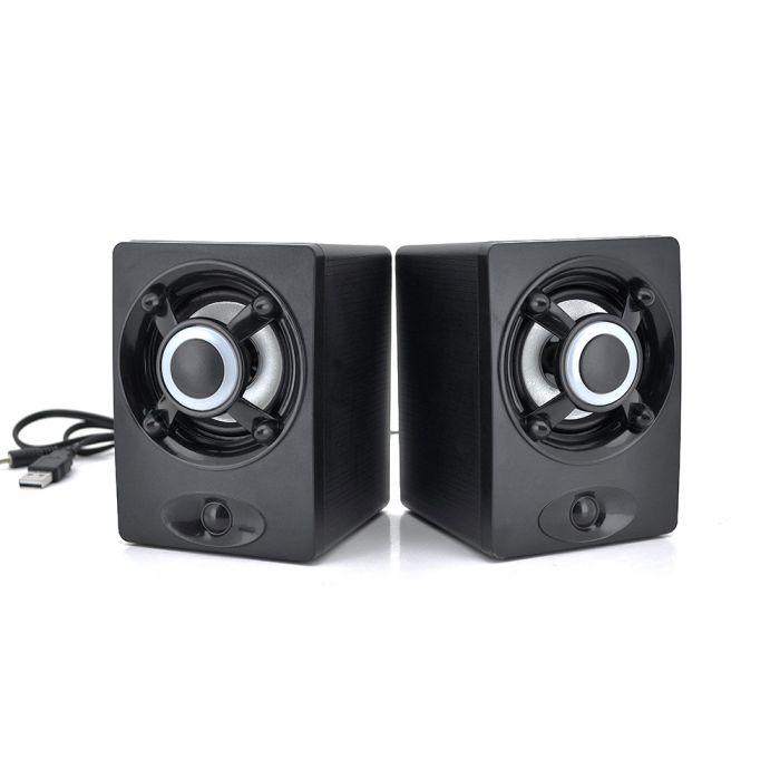 
					Колонки 2.0 JEDEL JNS-65 USB + 3.5mm, 4 "2x3W, 90Hz- 20KHz, з регулятором гучності, Black, BOX, Q30