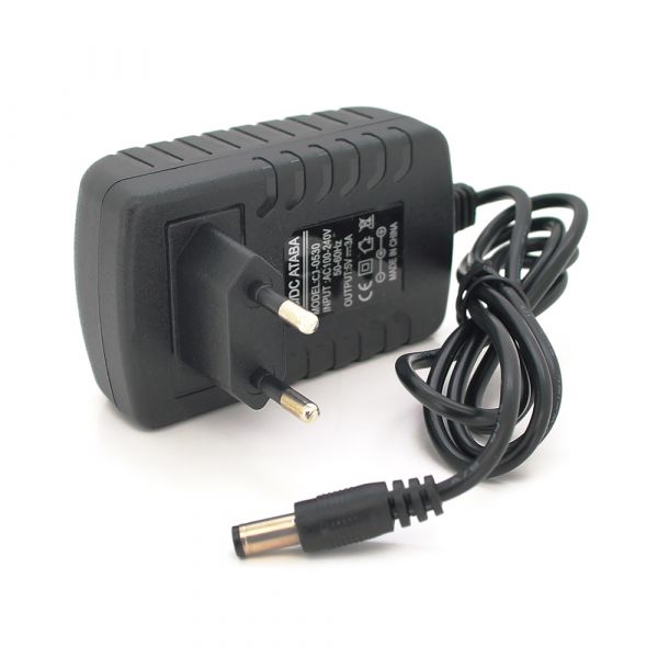 
					Імпульсний адаптер живлення 5В 3А (15Вт) Yoso штекер 5.5 / 2.5 довжина 0,9 м Q200