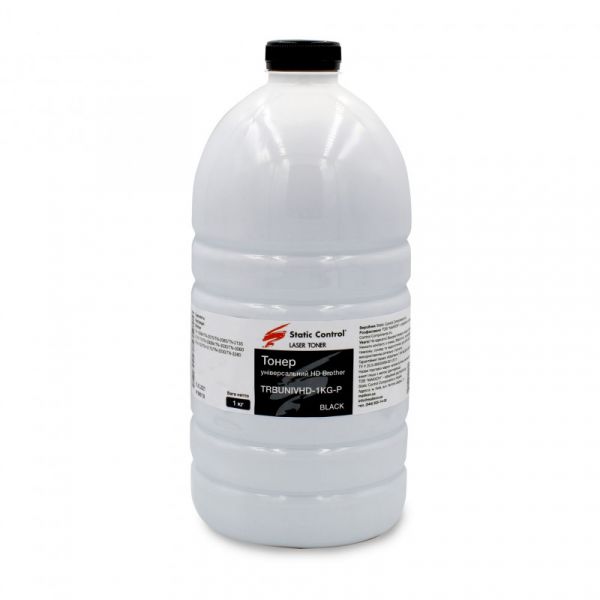 Тонер Brother Універсальний HD  1кг  (фасований)  *Static Control (TRBUNIVHD-1KG-P)