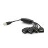 
					Хаб USB 2.0 4 порту (гідра), Blister Q250