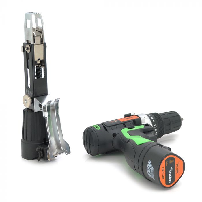 
					Шуруповерт Merlion DR1220PL з насадкою для шурупів, двома батареями по 12V, ємність кожної батареї по 1,3Ah + зарядний пристрій