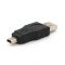 
					Переходник USB1.1(F) => miniUSB(M), Black, Пакет