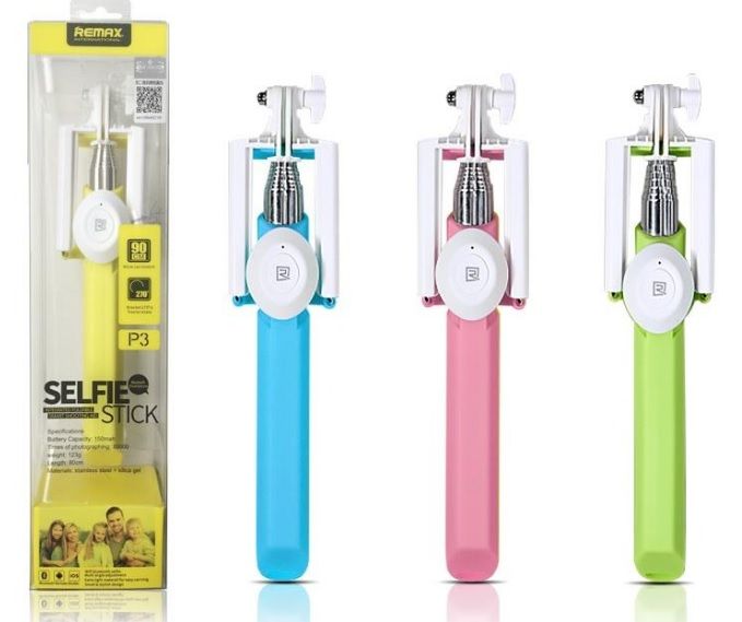 
					Монопод Bluetooth Remax PP-P3, Yellow, Blister