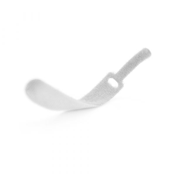 
					Стяжки на липучці 12 * 200мм, білі, ціна за штуку