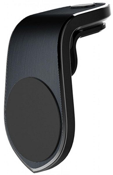 Автотримач СolorWay для смартфону магнітний Metallic Air Vent-1 Black