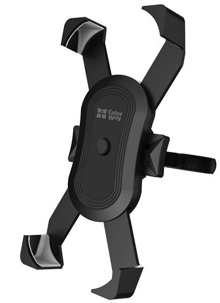 Велотримач ColorWay для смартфону Black