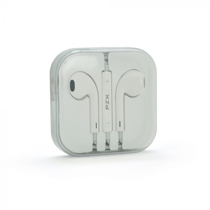 
					Навушники PZX H-30, 40мм, 50mW, White, bох