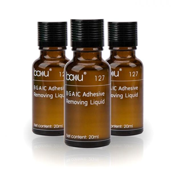 
					Жидкость - розчинник для зняття складу з мікросхемою BAKKU BK-127 (20мл)