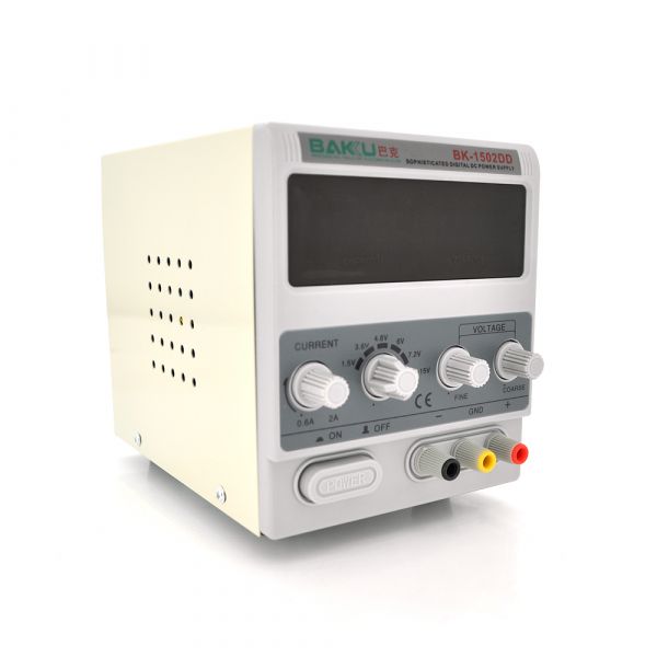 
					Блок живлення з цифровою індикацією BAKKU BK 1502DD