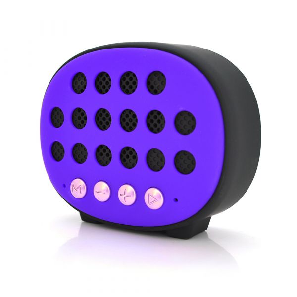 
					Колонка T9 Bluetooth 4.1 до 10m, 1х3W, 4Ω, 600mAh, ≥90dB, TF card/USB, DC 5V, Purple