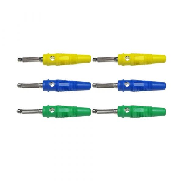 
					Наконечник кабельний, гвинтова фіксація, ізолятор: ПВХ, діаметр 4 мм, 600V / 20A, жовтий, 100 штук в упаковці, ціна за штуку