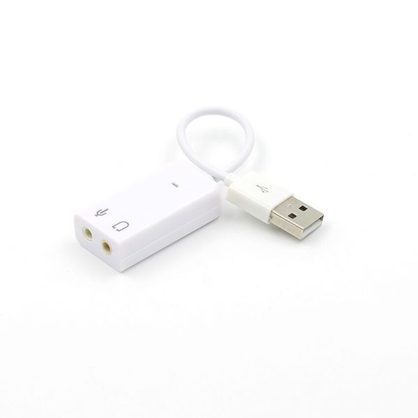 
					Контролер USB-sound card (5.1) 3D sound (Windows 7 ready), White, OEM