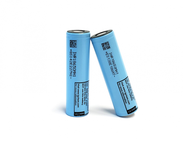 
					Акумулятор 18650 Li-Ion LG LGGBMH11865 (LG MH1), 3200mAh, 10A, 4.2/3.7/2.5V, Cyan