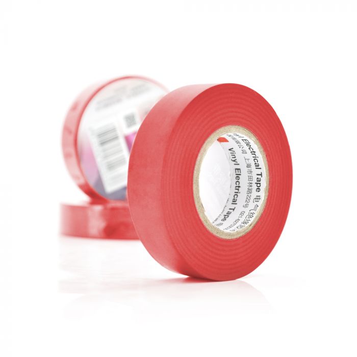 
					Ізолента 3M 0,13мм * 18мм * 10м (червона), діапазон робочих температур: від - 10 ° С до + 80 ° С, висока якість !!!, 10 штук в упаковці, ціна за штуку