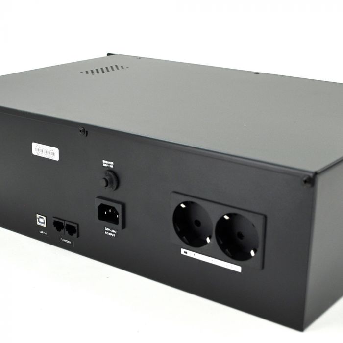
					ДБЖ Ritar  RTO-1500-LCD (900W), LCD, AVR, 3st, 2xSCHUKO socket, 2x12V9Ah, metal Case Q1 (525*390*170) 14.6 кг (480(440)*315*130)