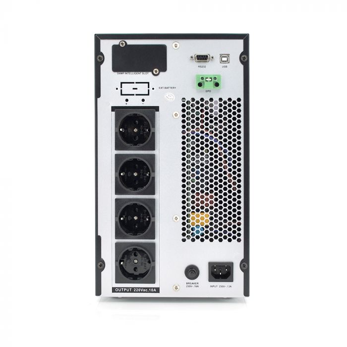 
					ДБЖ з правильною синусоїдою Ritar PT-2KS-LCD, 2000VA (1800Вт), 72В, Внутрішня батарея  12V 7 Ah х 6шт (395*190*320)