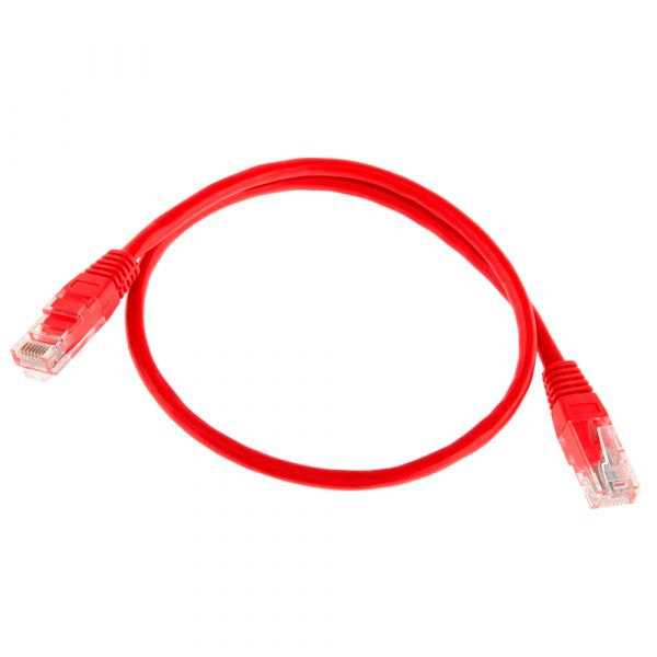 
					Патч-корд литий RITAR, UTP, RJ45, Cat.5e, 1m, червоний, Cu (мідь)