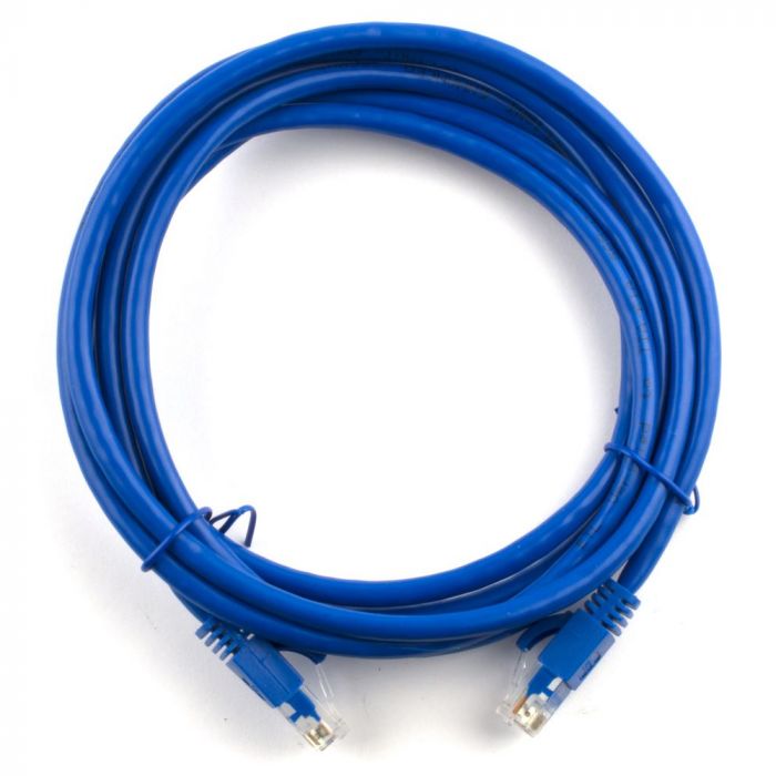 
					Патч-корд литий RITAR, UTP, RJ45, Cat.5e, 15m, синій, Cu (мідь)