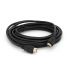 
					Кабель Merlion HDMI-HDMI HIGH SPEED 5.0m, v1.4, OD-7.5mm, круглий Black, коннектор Black, (Пакет) Q80
