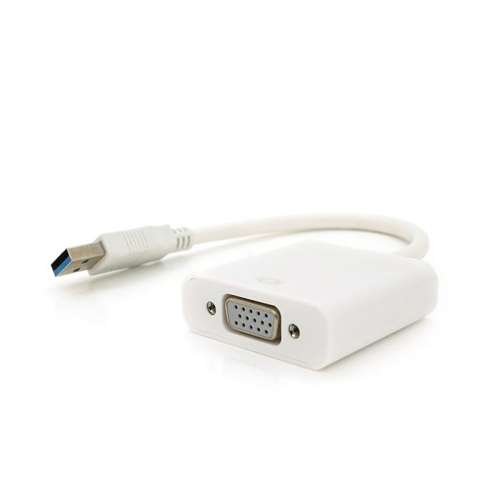 
					Конвертер USB 3.0 (тато) на VGA (мама) 30cm, Пакет
