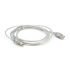 
					Кабель USB 2.0 AM / BM, 1.8m, 2 фериту, прозорий