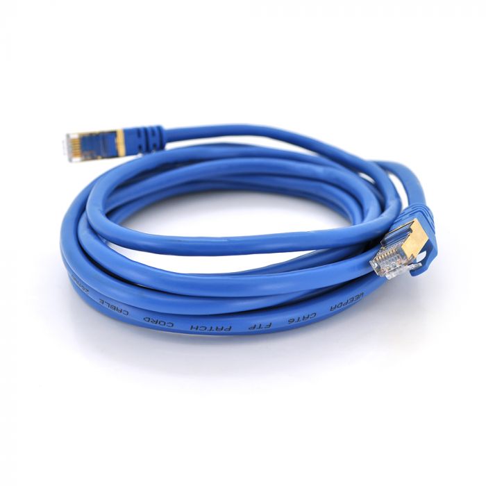 
					Патч-корд литий Ritar, FTP, RJ45, Cat.6, 5,0m, синій