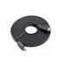 
					Кабель Merlion HDMI-HDMI 10m, v1.4, плоский Black, (Пакет), Q60