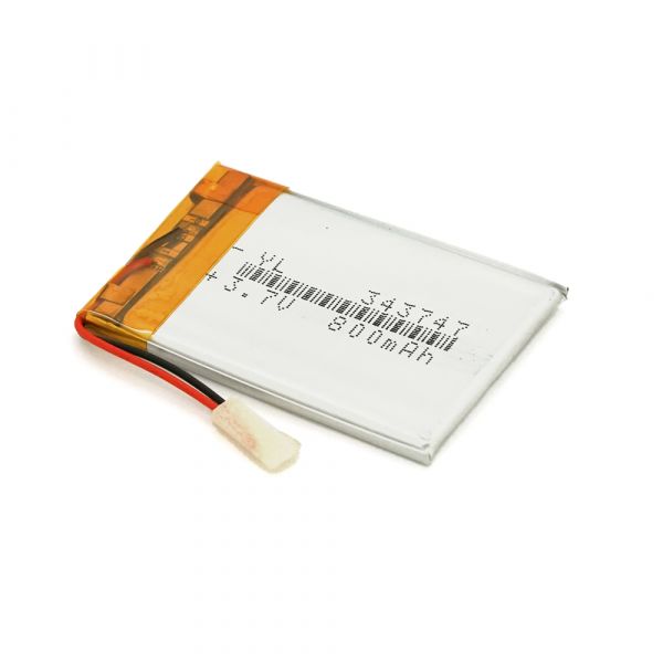 
					Літій-полімерний акумулятор 4 * 34 * 47mm 3,7V (Li-ion 3.7В 800мА·ч)