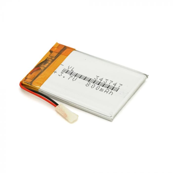 
					Літій-полімерний акумулятор 4 * 34 * 47mm 3,7V (Li-ion 3.7В 800мА·ч)