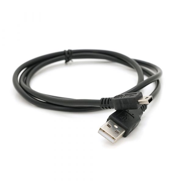 
					Кабель USB 2.0 AM/Mini USB (5 pin) пакет, довжина 0,8 м.