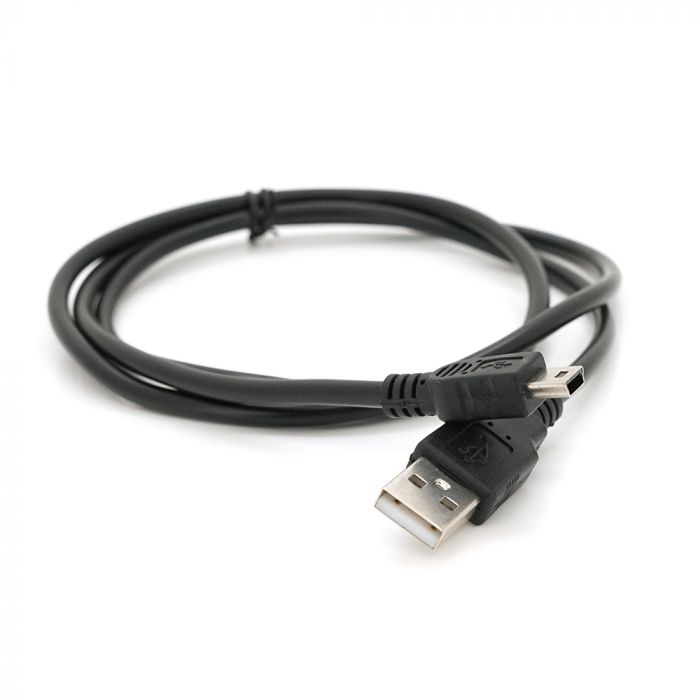 
					Кабель USB 2.0 AM/Mini USB (5 pin) пакет, довжина 0,8 м.